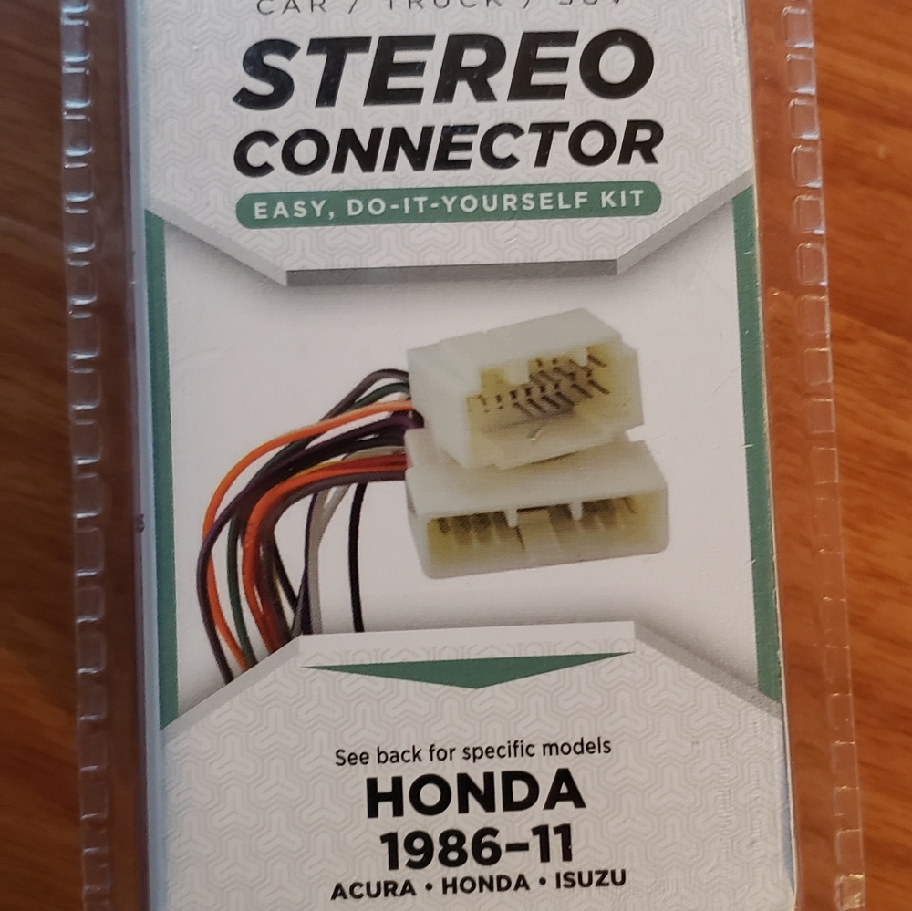 Car audio wire harness honda 86-11